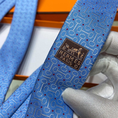 Replica Hermes Necktie For Men #1176700 $40.00 USD for Wholesale