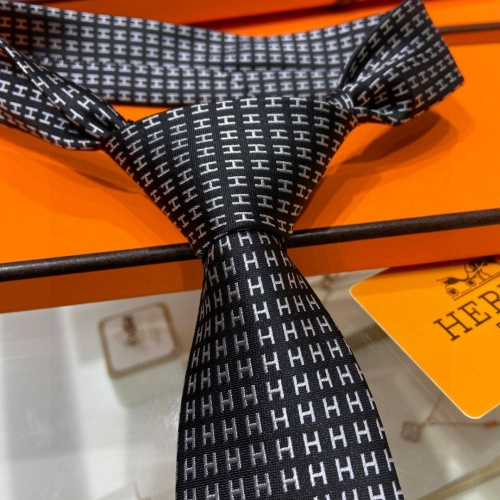 Replica Hermes Necktie For Men #1176701 $40.00 USD for Wholesale