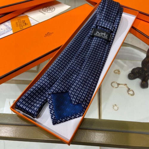 Replica Hermes Necktie For Men #1176702 $40.00 USD for Wholesale