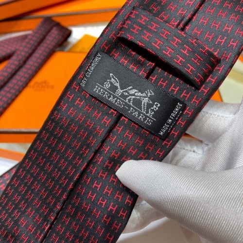 Replica Hermes Necktie For Men #1176705 $40.00 USD for Wholesale