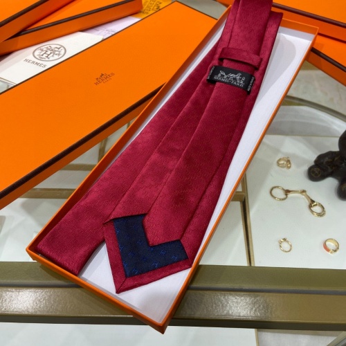 Replica Hermes Necktie For Men #1176708 $40.00 USD for Wholesale