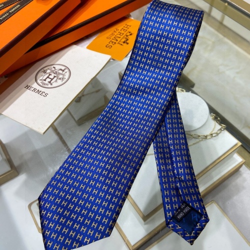 Replica Hermes Necktie For Men #1176714 $40.00 USD for Wholesale