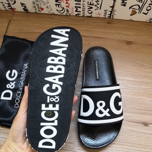 Replica Dolce & Gabbana D&G Slippers For Women #1177210 $48.00 USD for Wholesale