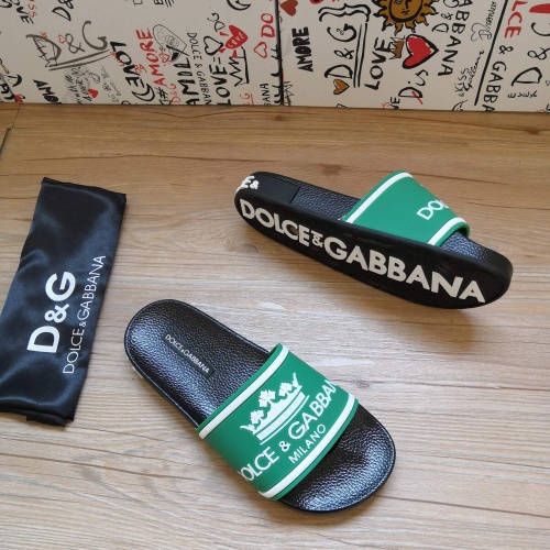 Replica Dolce & Gabbana D&G Slippers For Women #1177216 $48.00 USD for Wholesale