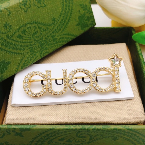 Replica Gucci Brooches For Women #1177363 $29.00 USD for Wholesale