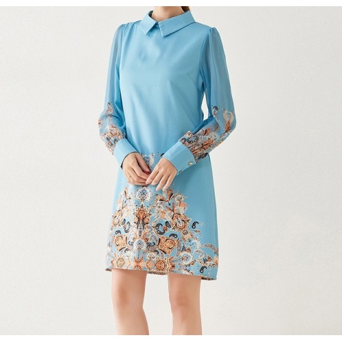 Hermes Dresses Long Sleeved For Women #1177951 $60.00 USD, Wholesale Replica Hermes Dresses