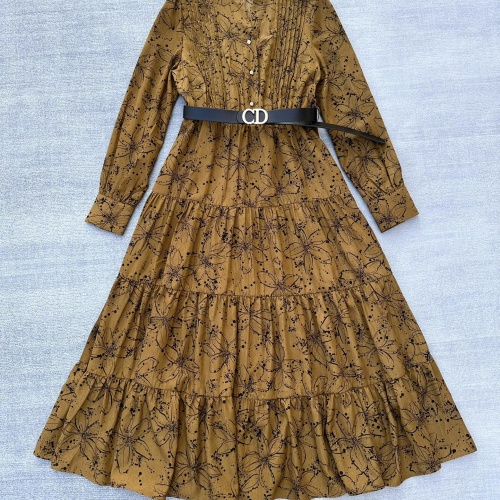 Christian Dior Dresses Long Sleeved For Women #1177975 $108.00 USD, Wholesale Replica Christian Dior Dresses