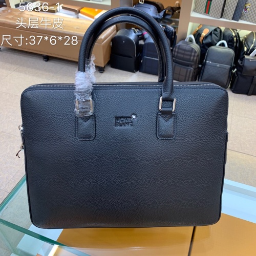 Mont Blanc AAA Man Handbags #1178314 $155.00 USD, Wholesale Replica Mont Blanc AAA Man Handbags