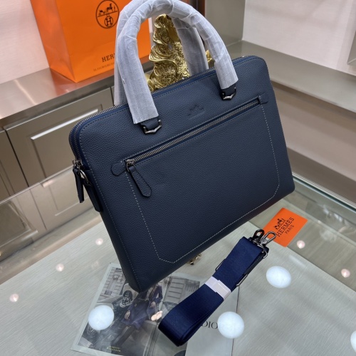 Replica Hermes AAA Man Handbags #1178367 $150.00 USD for Wholesale