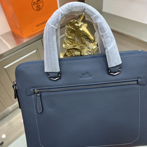 Replica Hermes AAA Man Handbags #1178367 $150.00 USD for Wholesale