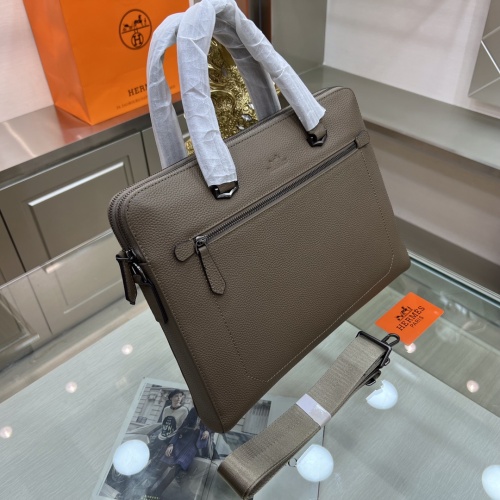 Replica Hermes AAA Man Handbags #1178368 $150.00 USD for Wholesale