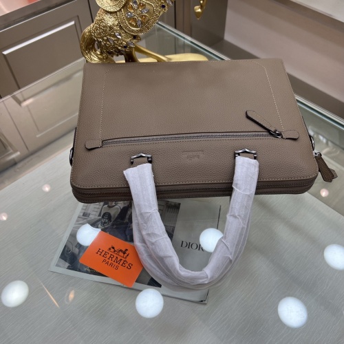 Replica Hermes AAA Man Handbags #1178368 $150.00 USD for Wholesale