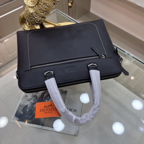 Replica Hermes AAA Man Handbags #1178369 $150.00 USD for Wholesale