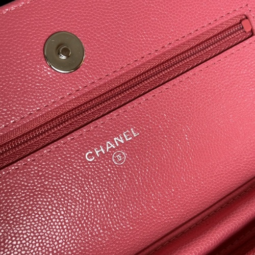 Replica Chanel AAA Quality Messenger Bags In Silver For Women #1179490 $158.00 USD for Wholesale