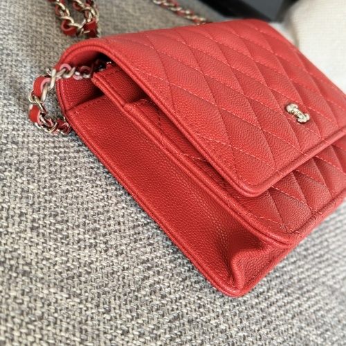 Replica Chanel AAA Quality Messenger Bags In Silver For Women #1179492 $158.00 USD for Wholesale