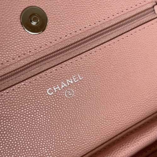 Replica Chanel AAA Quality Messenger Bags In Silver For Women #1179494 $158.00 USD for Wholesale