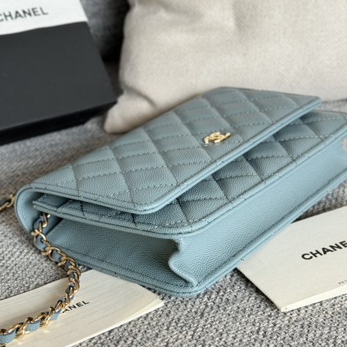 Replica Chanel AAA Quality Messenger Bags In Gold For Women #1179497 $158.00 USD for Wholesale