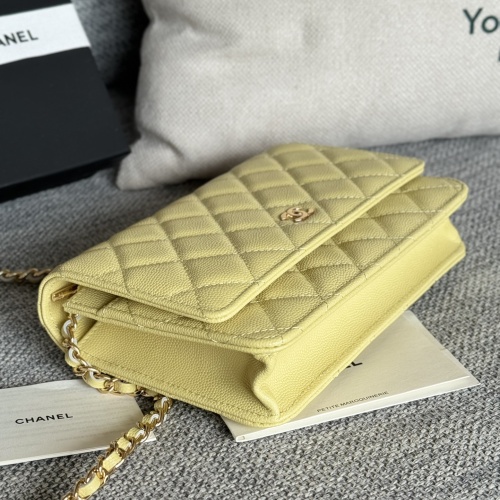 Replica Chanel AAA Quality Messenger Bags In Gold For Women #1179501 $158.00 USD for Wholesale