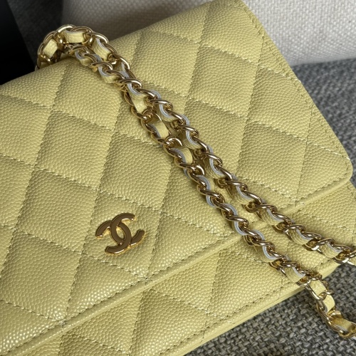 Replica Chanel AAA Quality Messenger Bags In Gold For Women #1179501 $158.00 USD for Wholesale