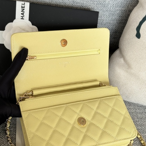 Replica Chanel AAA Quality Messenger Bags In Gold For Women #1179501 $158.00 USD for Wholesale