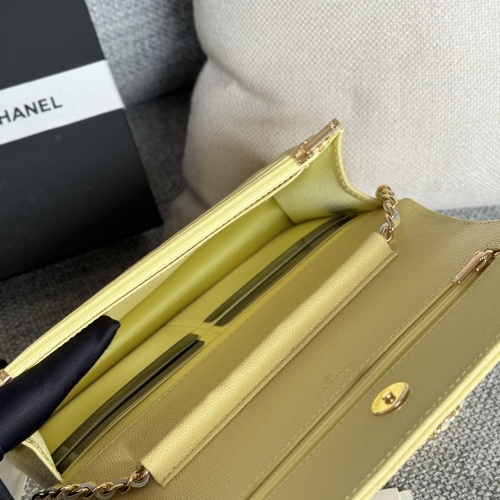 Replica Chanel AAA Quality Messenger Bags In Gold For Women #1179501 $158.00 USD for Wholesale