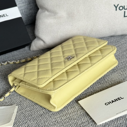 Replica Chanel AAA Quality Messenger Bags In Silver For Women #1179502 $158.00 USD for Wholesale