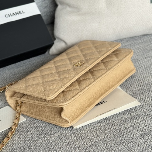 Replica Chanel AAA Quality Messenger Bags In Gold For Women #1179503 $158.00 USD for Wholesale