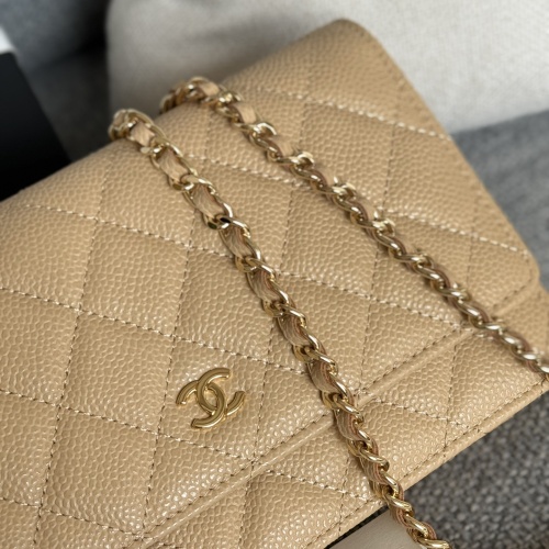 Replica Chanel AAA Quality Messenger Bags In Gold For Women #1179503 $158.00 USD for Wholesale