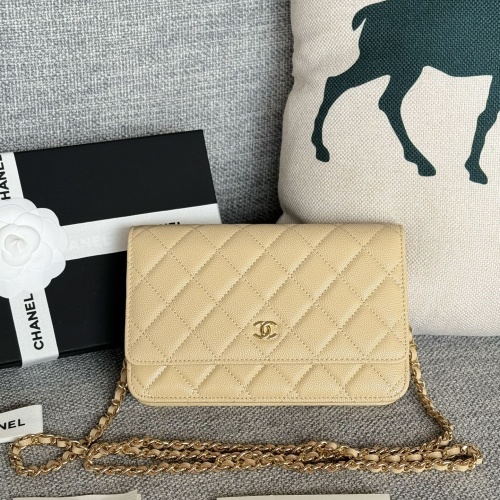 Chanel AAA Quality Messenger Bags In Gold For Women #1179505 $158.00 USD, Wholesale Replica Chanel AAA Messenger Bags