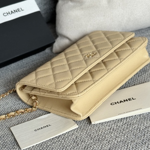 Replica Chanel AAA Quality Messenger Bags In Gold For Women #1179505 $158.00 USD for Wholesale