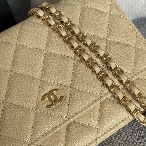 Replica Chanel AAA Quality Messenger Bags In Gold For Women #1179505 $158.00 USD for Wholesale