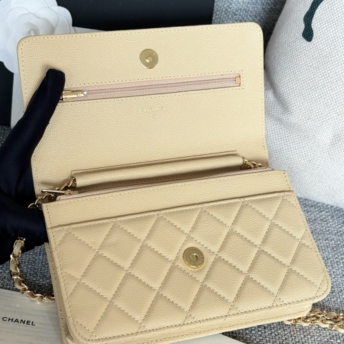 Replica Chanel AAA Quality Messenger Bags In Gold For Women #1179505 $158.00 USD for Wholesale