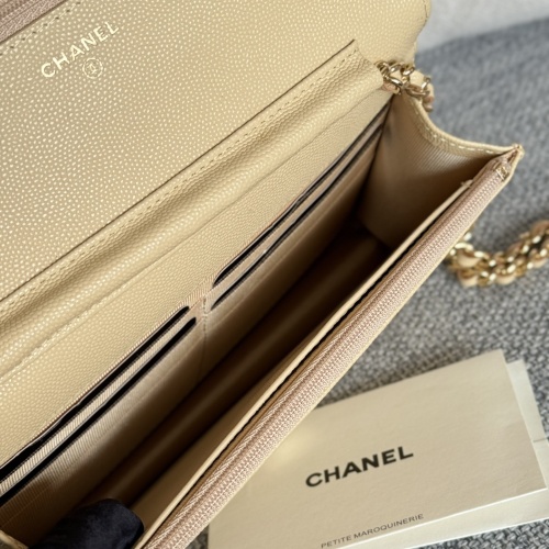 Replica Chanel AAA Quality Messenger Bags In Gold For Women #1179505 $158.00 USD for Wholesale