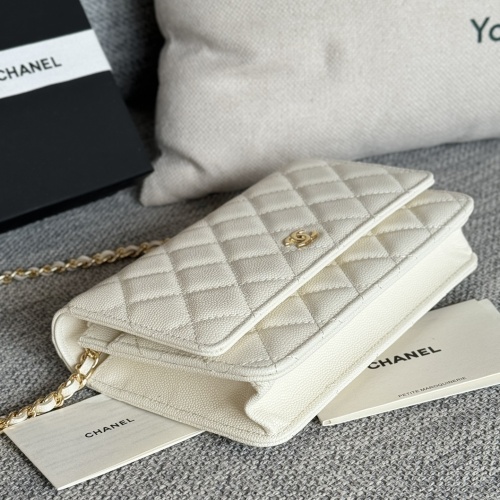 Replica Chanel AAA Quality Messenger Bags In Gold For Women #1179509 $158.00 USD for Wholesale