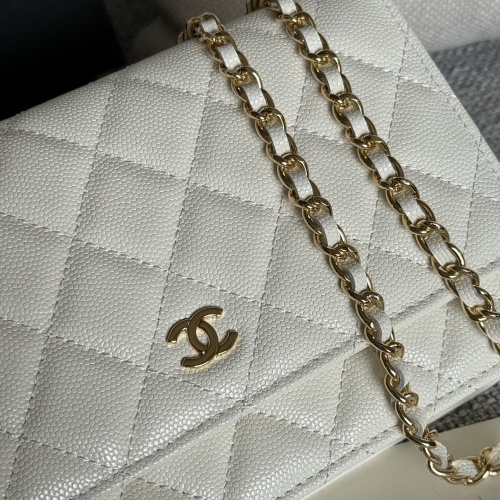 Replica Chanel AAA Quality Messenger Bags In Gold For Women #1179509 $158.00 USD for Wholesale