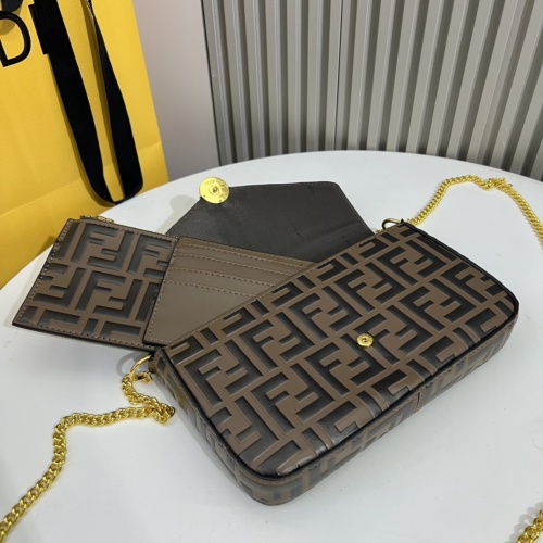 Replica Fendi AAA Quality Messenger Bags For Women #1179754 $96.00 USD for Wholesale