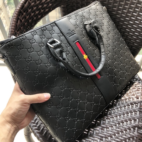 Replica Gucci AAA Man Handbags #1179877 $100.00 USD for Wholesale