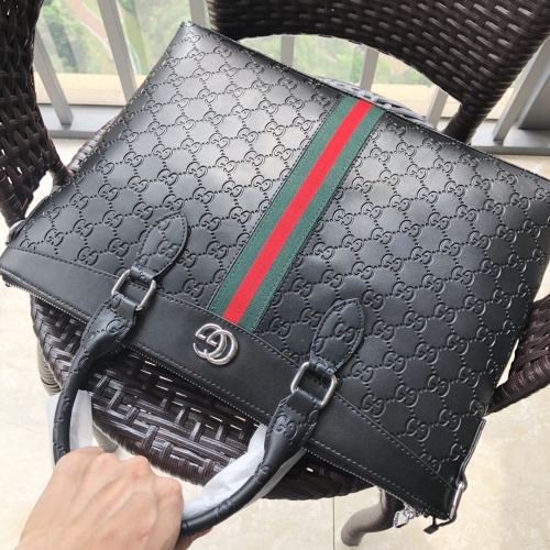 Replica Gucci AAA Man Handbags #1179878 $100.00 USD for Wholesale