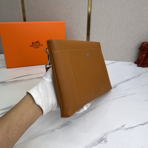 Replica Hermes AAA Man Wallets #1179896 $92.00 USD for Wholesale