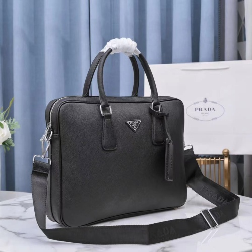 Replica Prada AAA Man Handbags #1179950 $100.00 USD for Wholesale