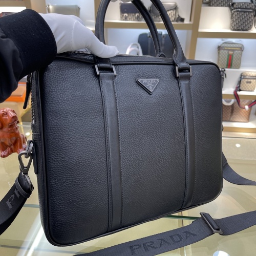 Replica Prada AAA Man Handbags #1179956 $162.00 USD for Wholesale