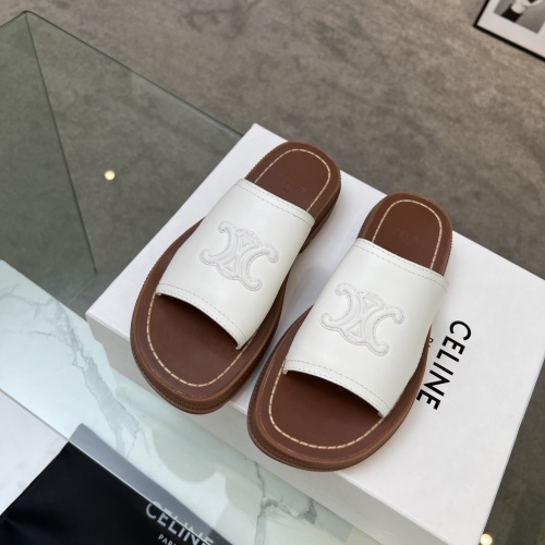 Replica Celine Slippers For Women #1180038 $82.00 USD for Wholesale