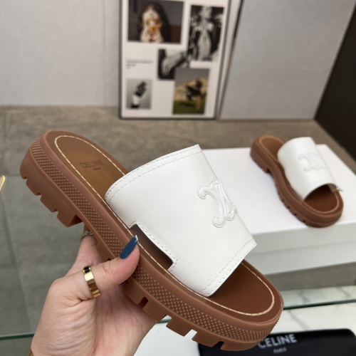 Replica Celine Slippers For Women #1180038 $82.00 USD for Wholesale