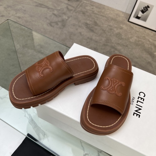 Celine Slippers For Women #1180039 $82.00 USD, Wholesale Replica Celine Slippers