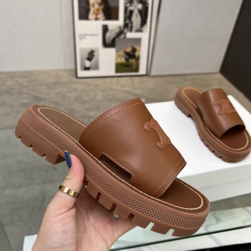 Replica Celine Slippers For Women #1180039 $82.00 USD for Wholesale