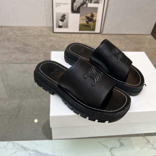 Replica Celine Slippers For Women #1180040 $82.00 USD for Wholesale