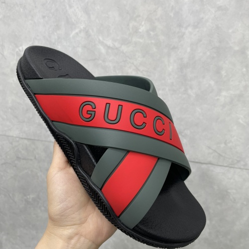 Replica Gucci Slippers For Men #1180453 $56.00 USD for Wholesale