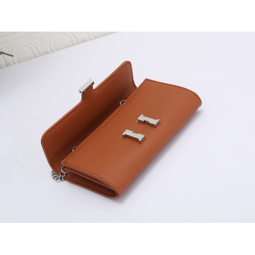 Replica Hermes Wallet For Women #1182049 $23.00 USD for Wholesale