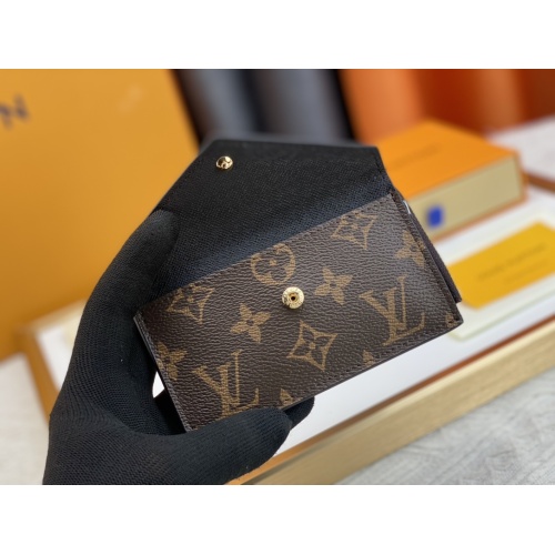 Replica Louis Vuitton LV Card Case In Black For Women #1182108 $36.00 USD for Wholesale