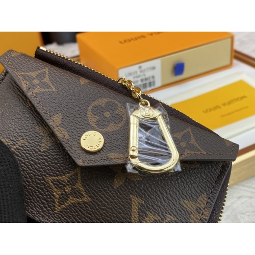 Replica Louis Vuitton LV Card Case In Brown For Women #1182109 $36.00 USD for Wholesale